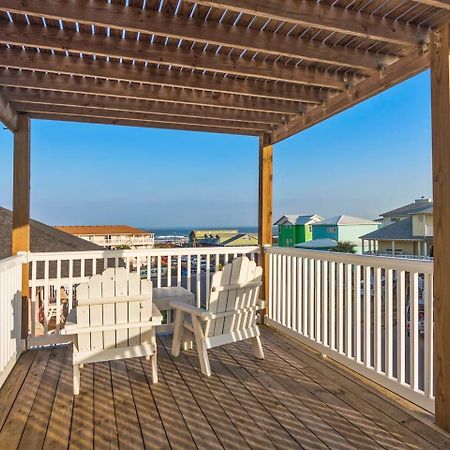 New 5 Bdrm W/Pool, Observation Deck Walk To Beach! Port Aransas Exterior foto
