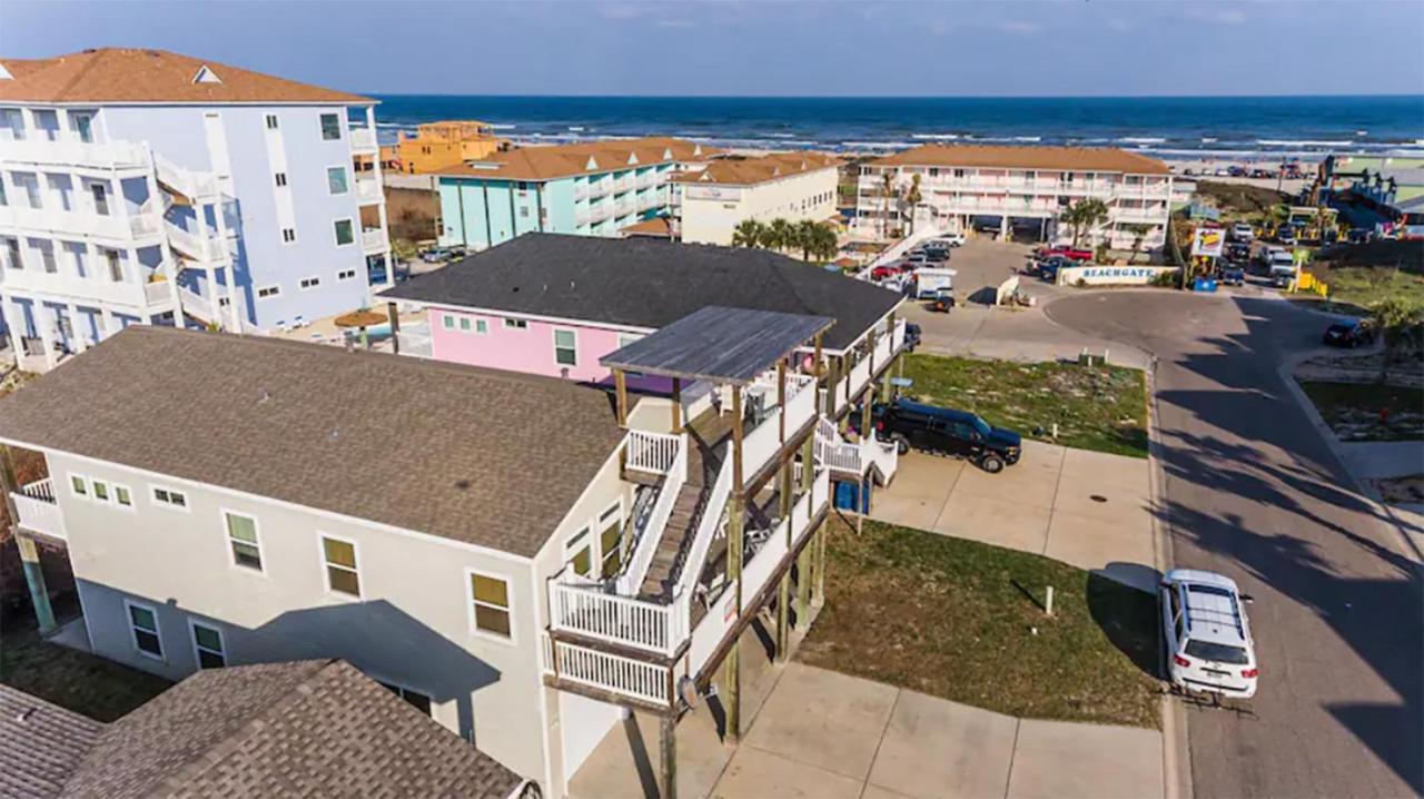 New 5 Bdrm W/Pool, Observation Deck Walk To Beach! Port Aransas Exterior foto
