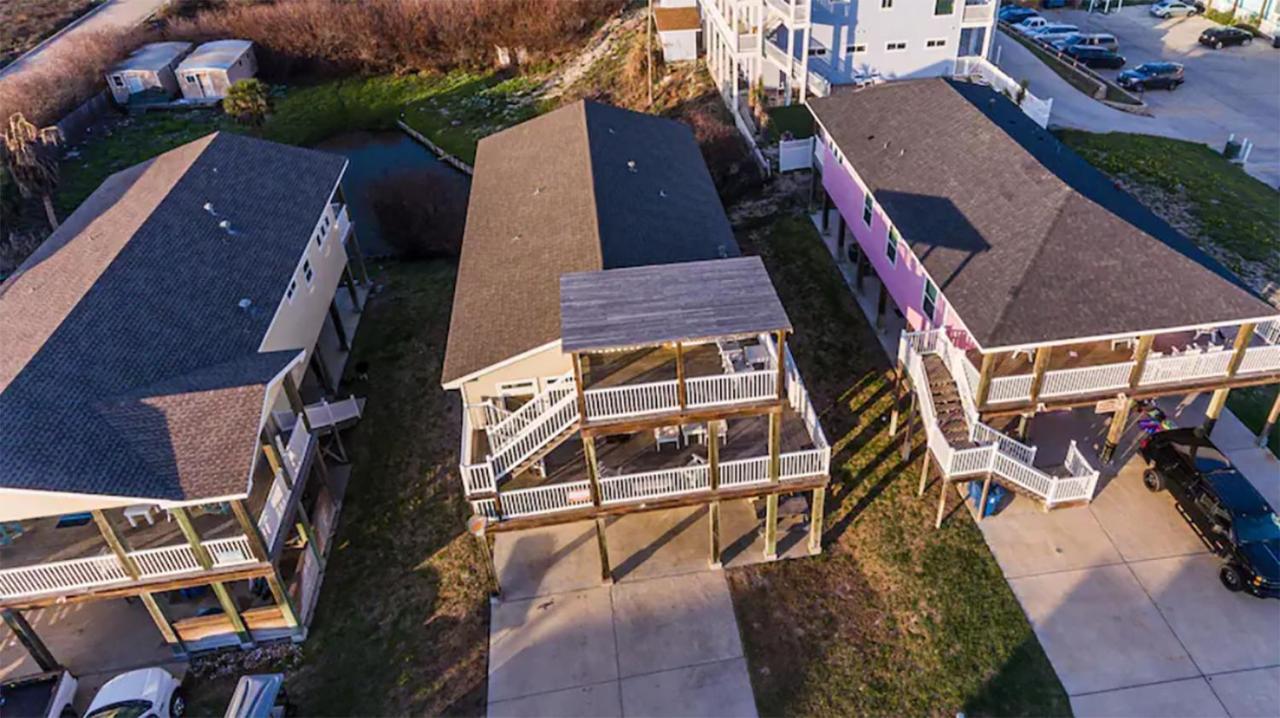 New 5 Bdrm W/Pool, Observation Deck Walk To Beach! Port Aransas Exterior foto